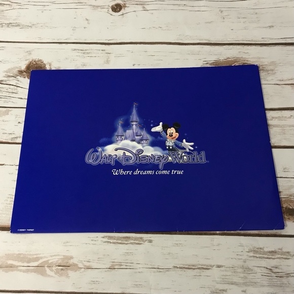 Walt Disney World Photo souvenir Folder Where Dreams Come True - Picture 2 of 5